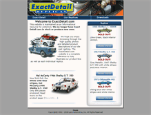 Tablet Screenshot of exactdetail.com